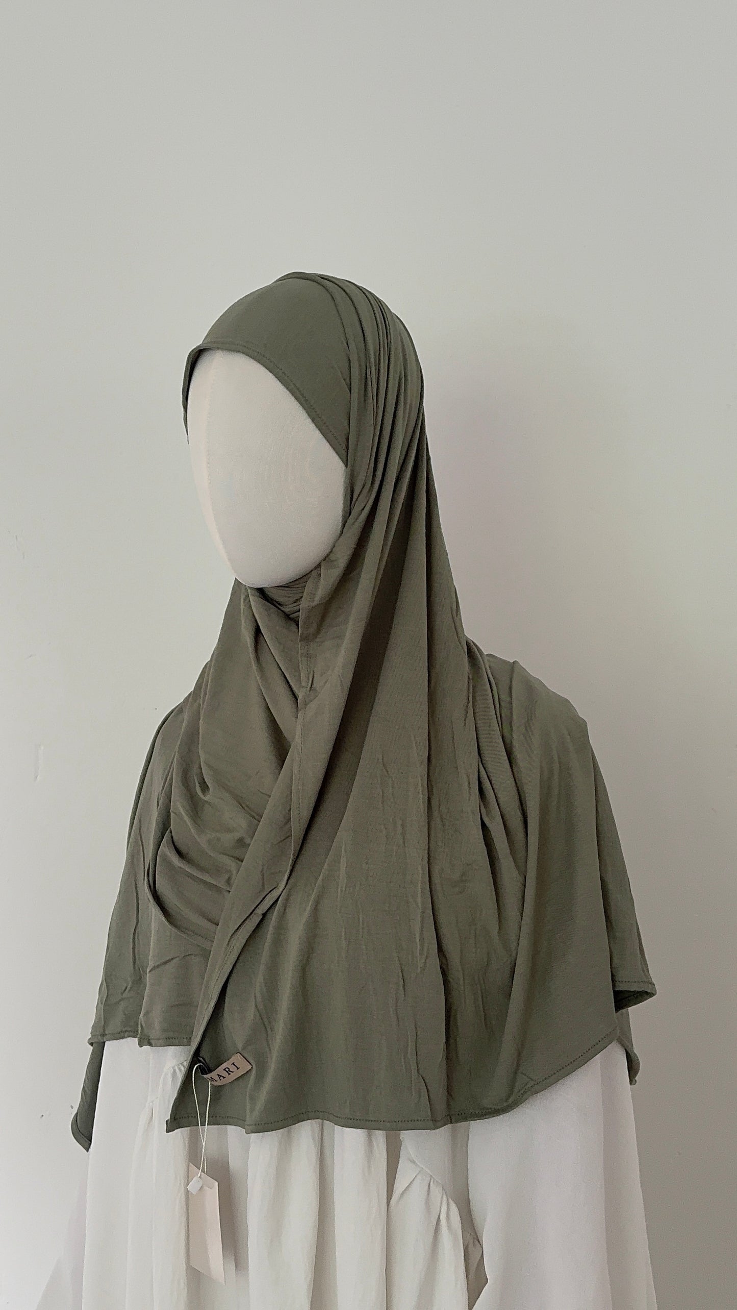 Mintgrün bamboo Hijab
