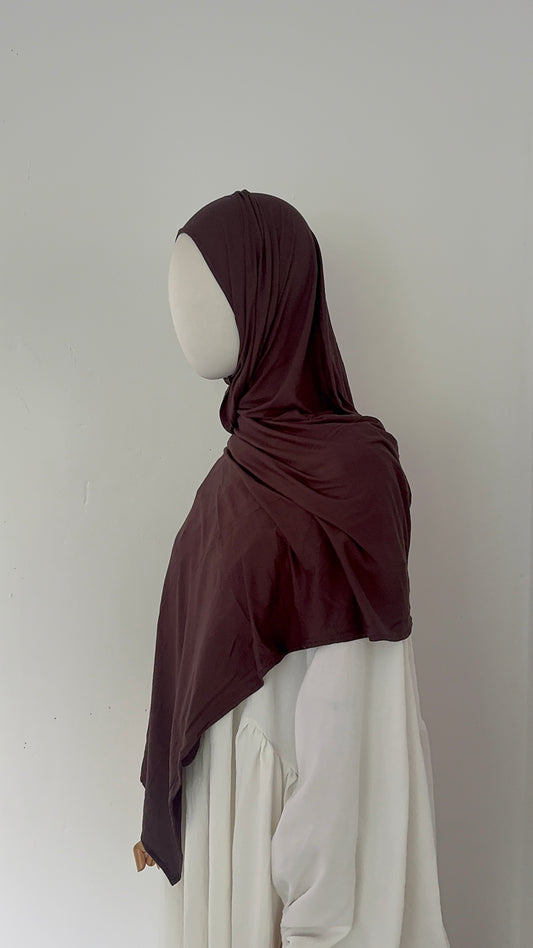 Chocolate Bamboo Hijab
